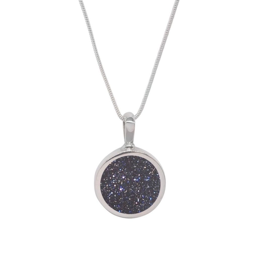 Statement Double Sided Round Pendant and Chain - ASD Jewellers