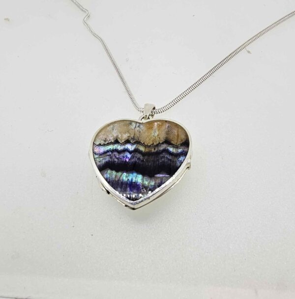 Stunning Blue john Locket